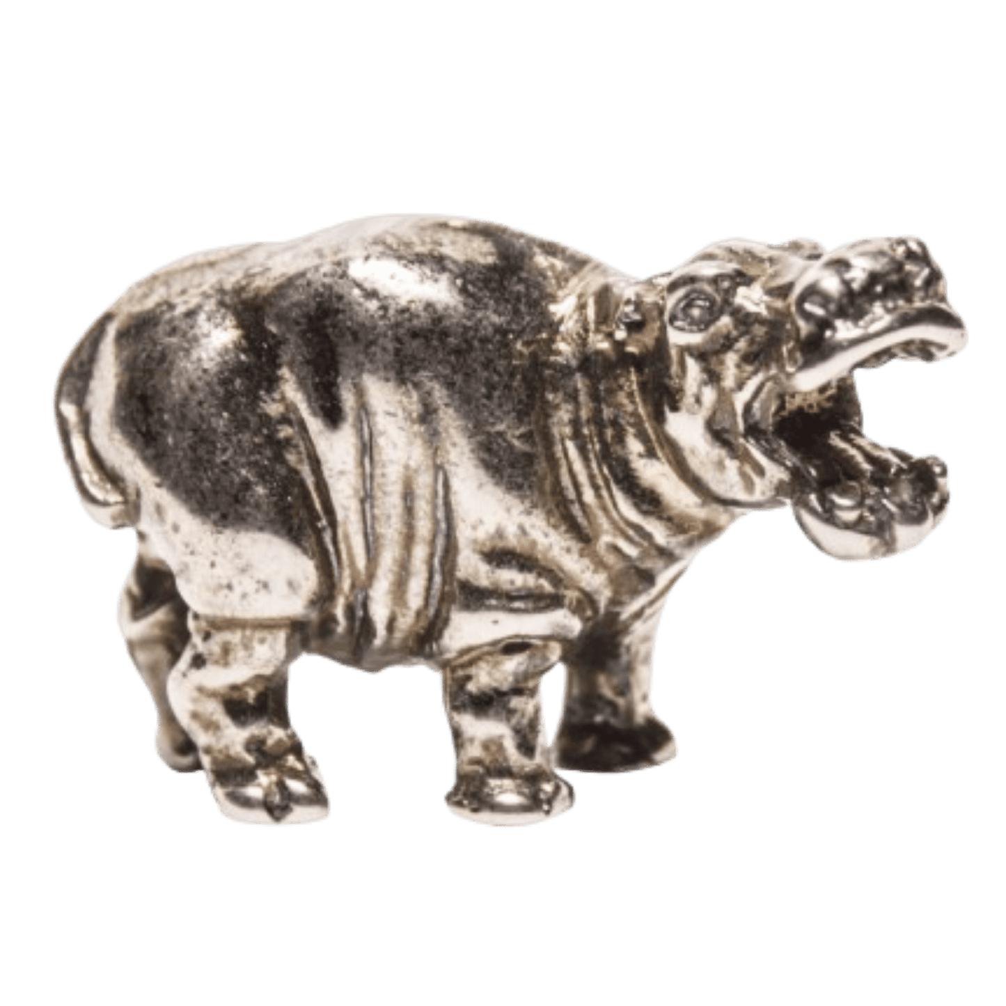 Hippo keyring souvenir.