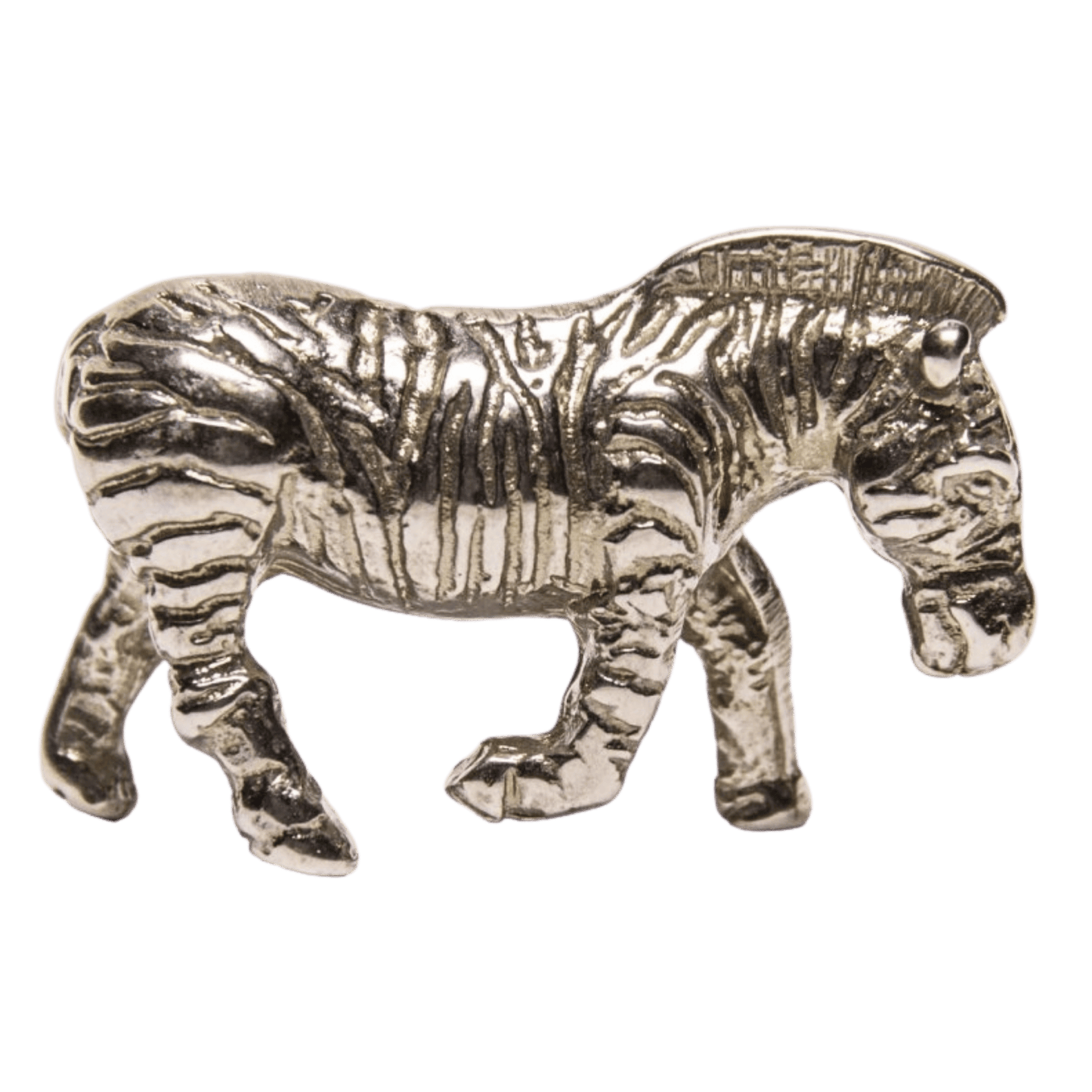 Zebra keyring souvenir.