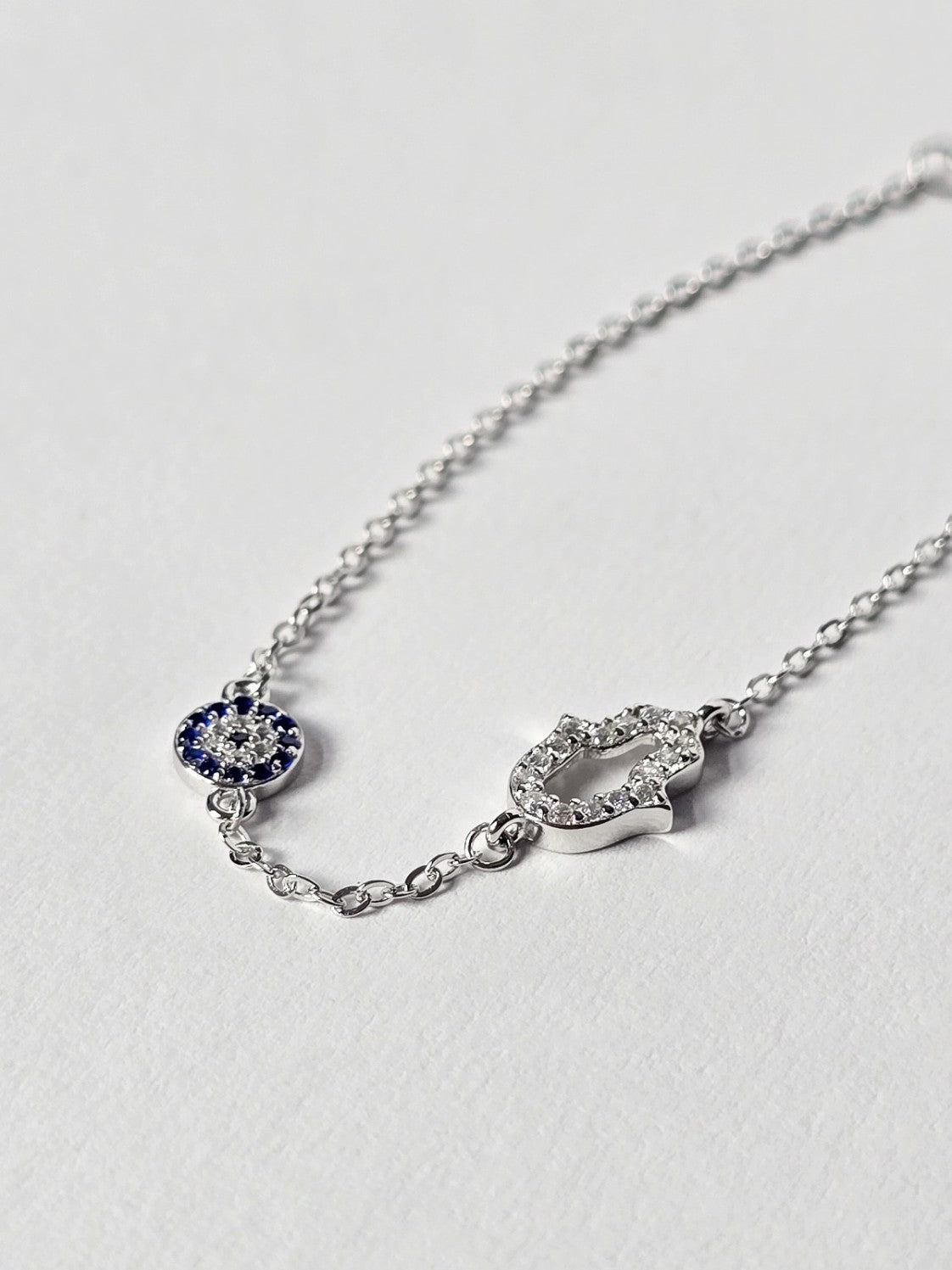 EVIL EYE/HAMSA BRACELET