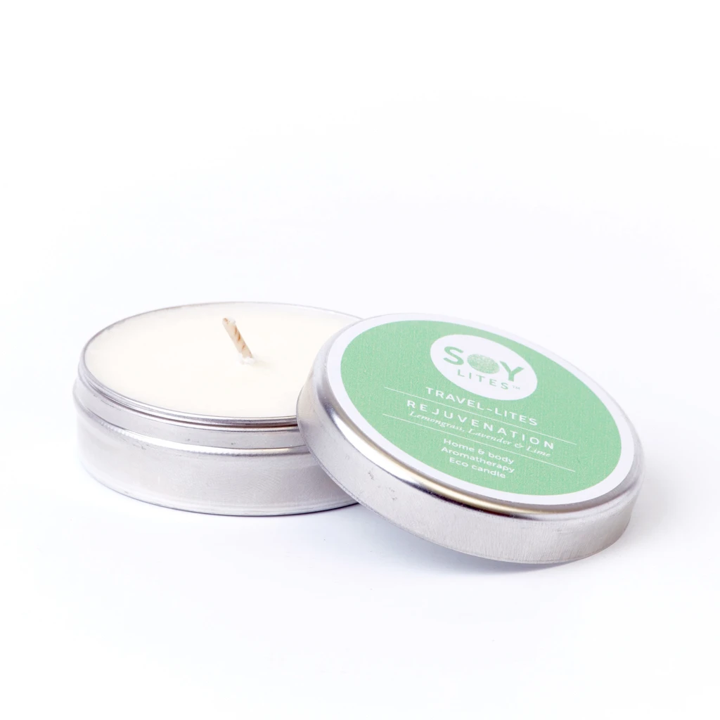 Rejuvenation soy candle in Fourways.