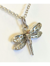 Dragonfly necklace at Pineslopes Craft Market.