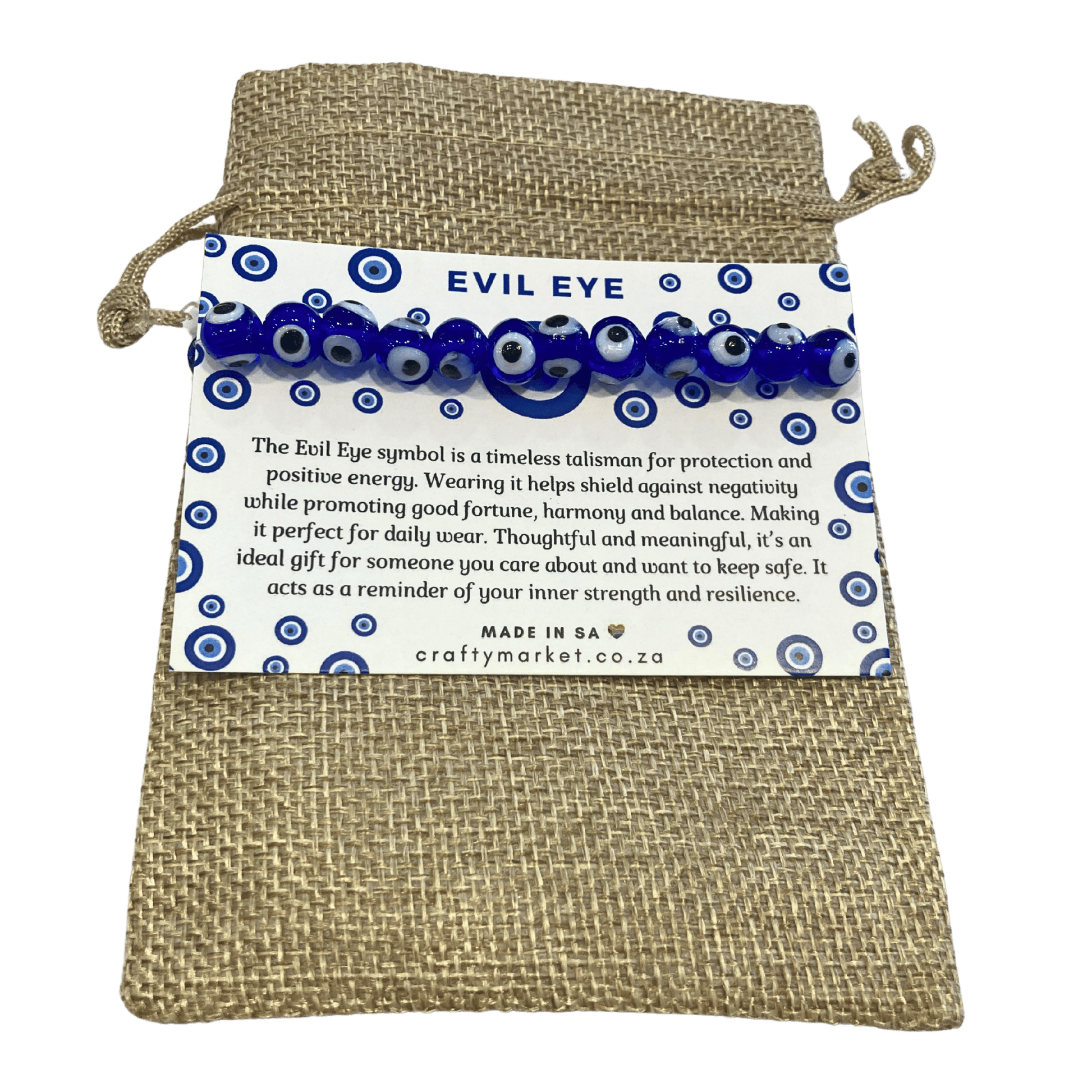 Evil eye bracelet gift.