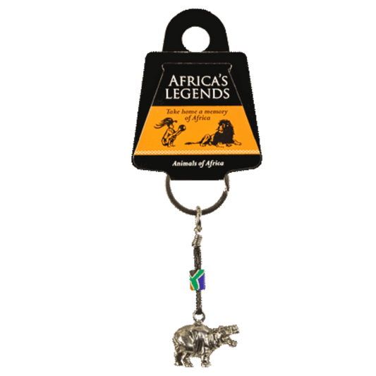 Hippo keyring.