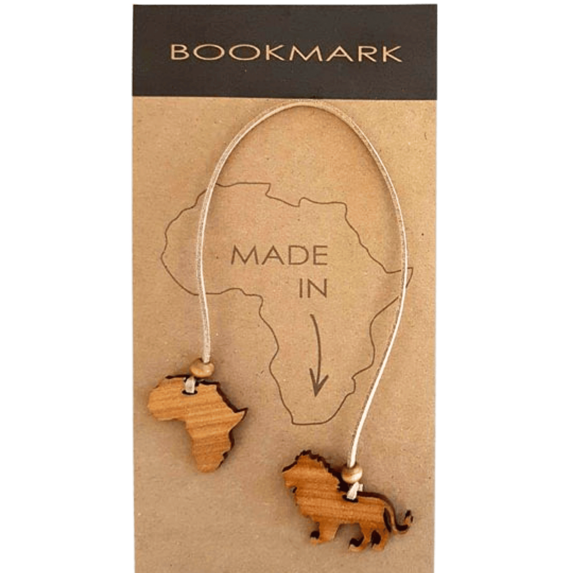 Lion bookmark.