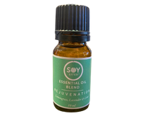 Soylites essential oil with lemongrass, lavender and lime.