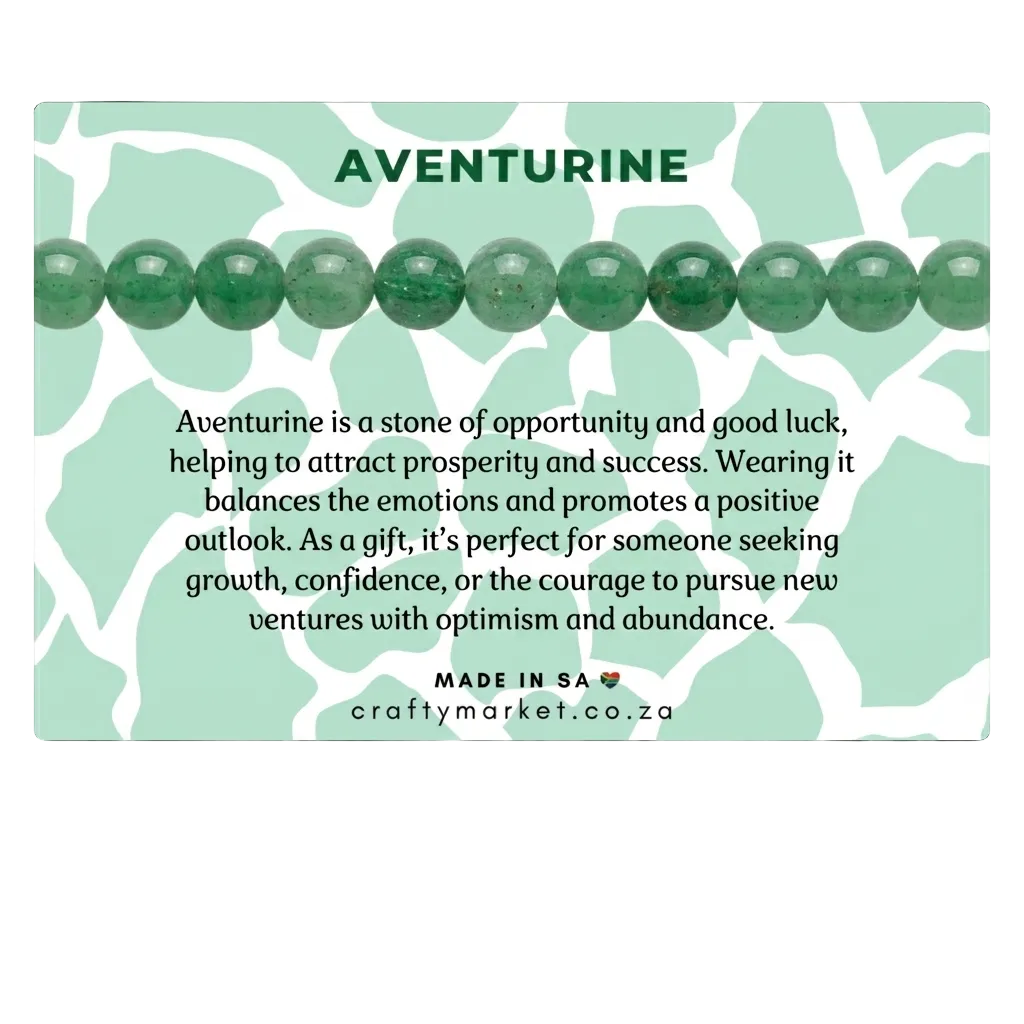 Aventurine Crystal Bracelet