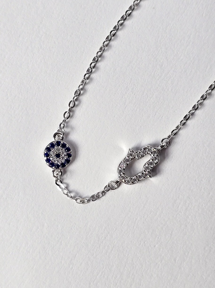 EVIL EYE/HAMSA BRACELET