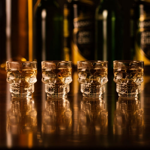 Skull shot glasses.