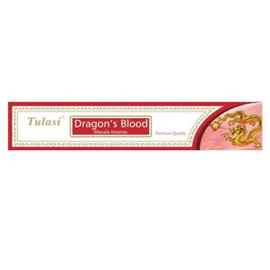 Dragon's Blood scented Tulasi premium masala incense sticks.