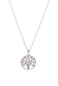 925 Sterling Silver Tree of Love Necklace