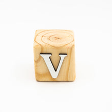 Wooden Letter Blocks V