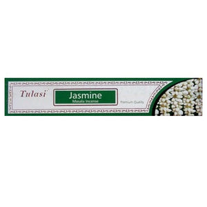 Jasmine scented Tulasi premium masala incense sticks.
